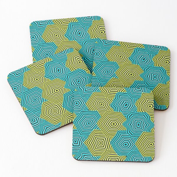 Item preview, Colorful Retro ArtNouveau Pattern  designed and sold by Codingart9.