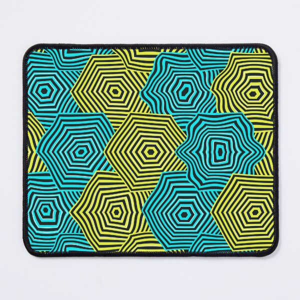 Item preview, Colorful Retro ArtNouveau Pattern  designed and sold by Codingart9.