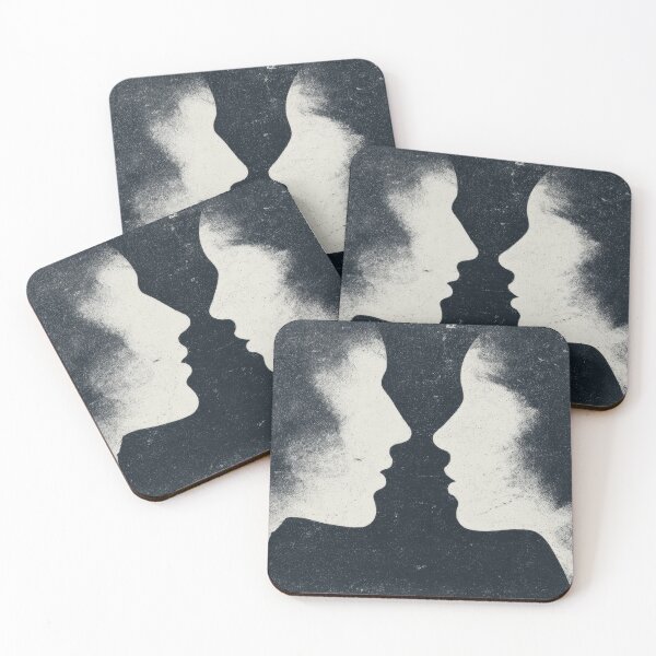 Item preview, Two profiles facing each other designed and sold by anytka.