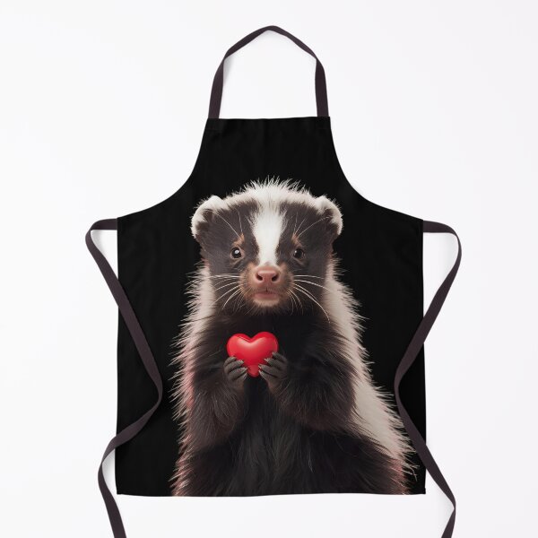 Item preview, Skunk holding a heart 2 designed and sold by Neon G.