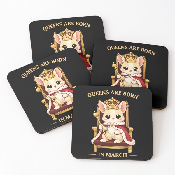 Item preview, Queens Are Born In March designed and sold by ChrisCandle.