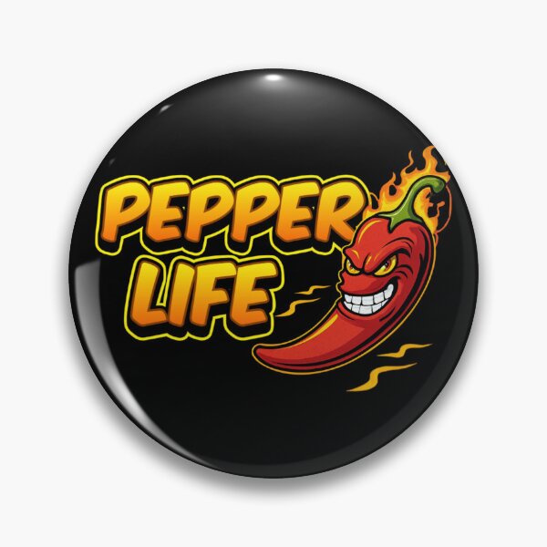 Item preview, Pepper Life – Fiery Chili Pepper Graphic | Funny Spicy Humor Design designed and sold by Cree8if.