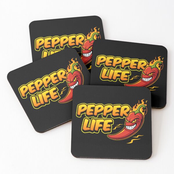 Item preview, Pepper Life – Fiery Chili Pepper Graphic | Funny Spicy Humor Design designed and sold by Cree8if.