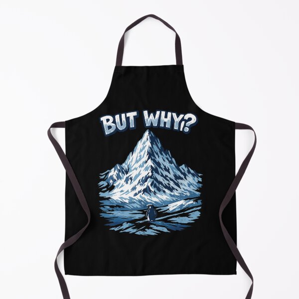 Item preview, But Why Penguin - Funny Nihilist Hiking 2 designed and sold by Saitokuu7Art.