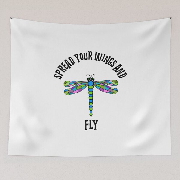 Item preview, Spread Your Wings And Fly Dragonfly designed and sold by Sartoris Art.