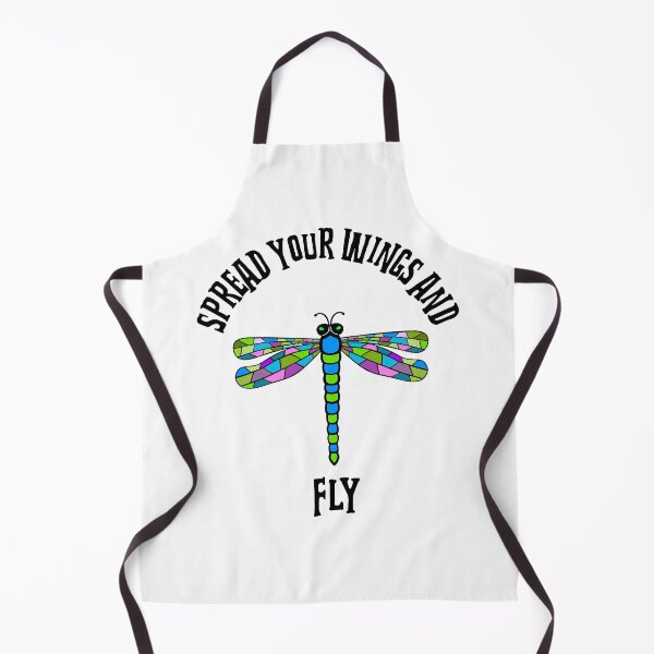 Item preview, Spread Your Wings And Fly Dragonfly Inspirational Quote designed and sold by Sartoris Art.
