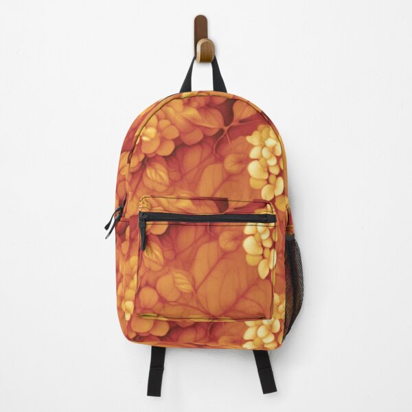 Item preview, Orange watercolor floral burnt orange hydrangeas designed and sold by hollycooper.