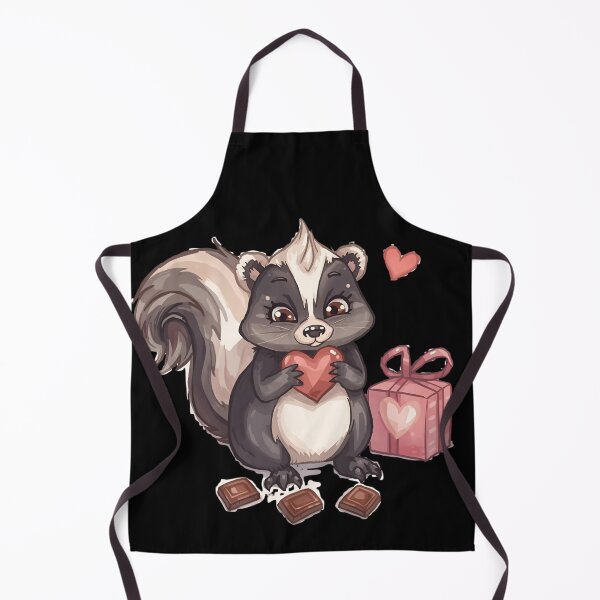 Item preview, Skunk holding a heart 3 designed and sold by Neon G.