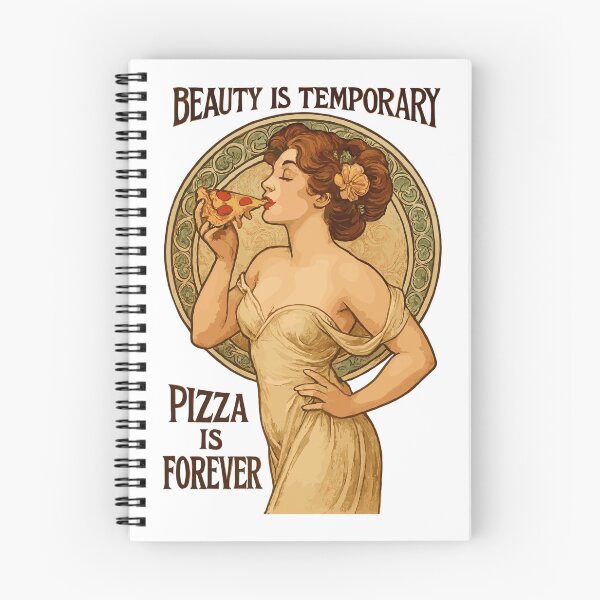 Item preview, Pin-Up Pizza Art – Beauty Is Temporary designed and sold by Pineapple-Tree.