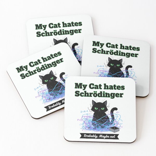 Item preview, My Cat Hates Schrödinger. Cat designed and sold by Artquinox.
