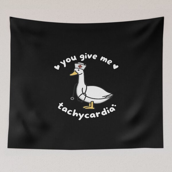 Item preview, you give me tachycardia,Nurse Valentine's Day designed and sold by CloudyPress.