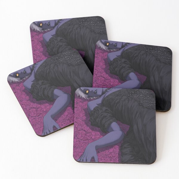 Item preview, Violet Elf on a Bed of Roses designed and sold by luxiapetus.