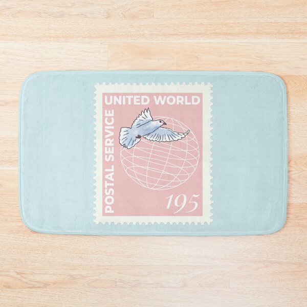 Aperçu de l'œuvre Timbre-poste - Service postal mondial uni créée et vendue par sanbrill.