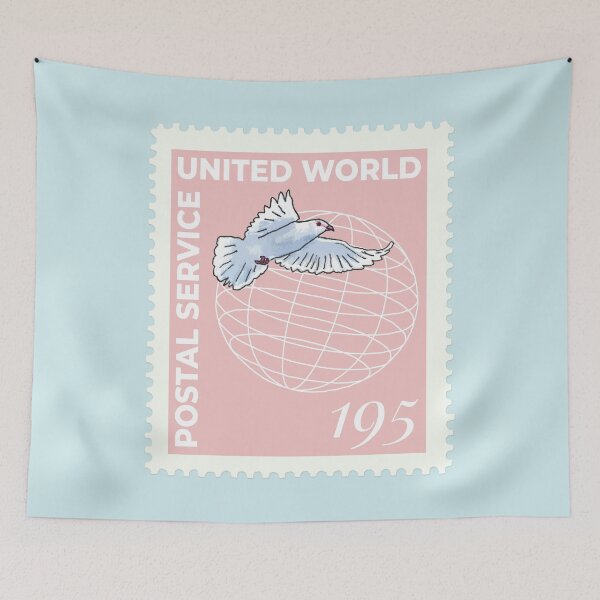 Item preview, Postage stamp - United World Postal Service designed and sold by sanbrill.