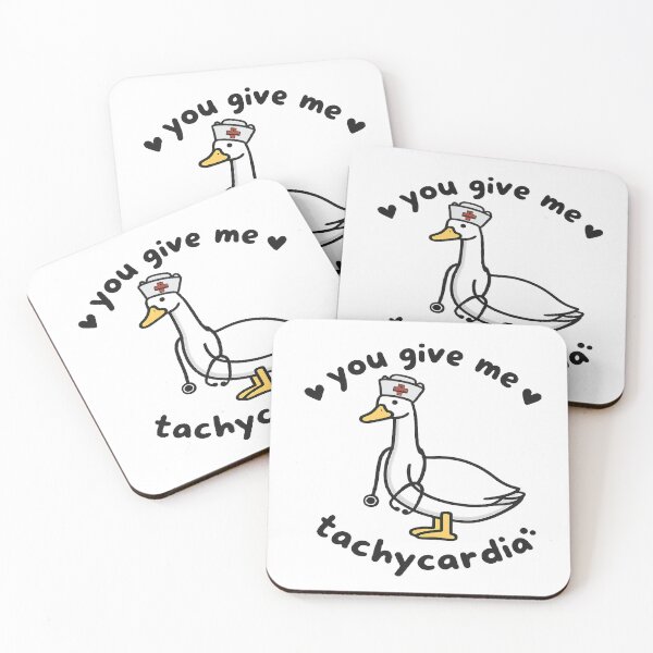 Item preview, you give me tachycardia,Nurse Valentine's Day designed and sold by CloudyPress.