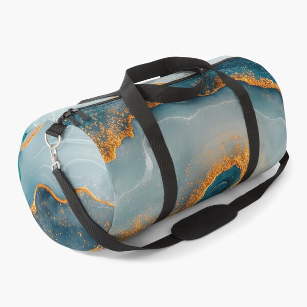 Item preview, Blue Teal Marble Abstract Oceanic Waves designed and sold by MargaretWiktor.