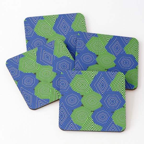 Item preview, Colorful Retro ArtNouveau Pattern  designed and sold by Codingart9.