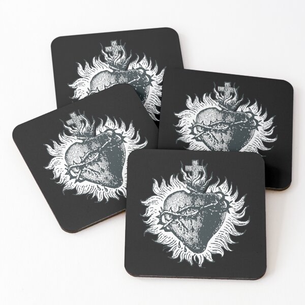 Item preview, Sacred Heart on Fire designed and sold by The Common Tee.