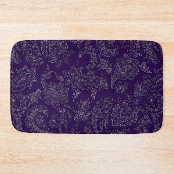 Item preview, Velvet Bloom-mysterious Indigo-purple-velvety Violet designed and sold by Fabricatemyart.