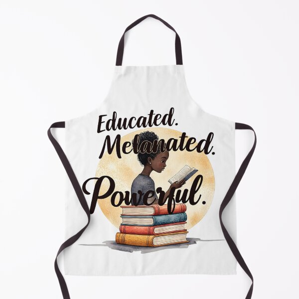Item preview, Melanin Powered by Books – Empowering Reading Art designed and sold by KivaroArt.