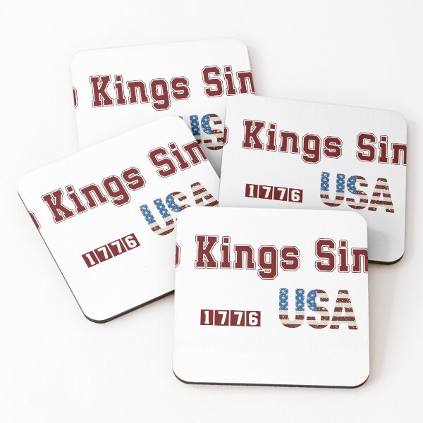 Item preview, No Kings Since 1776 USA – Patriotic American Freedom Design designed and sold by Raygunes.