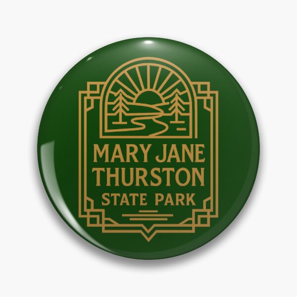 Item preview, Mary Jane Thurston State Park designed and sold by Broken Antler Designs .