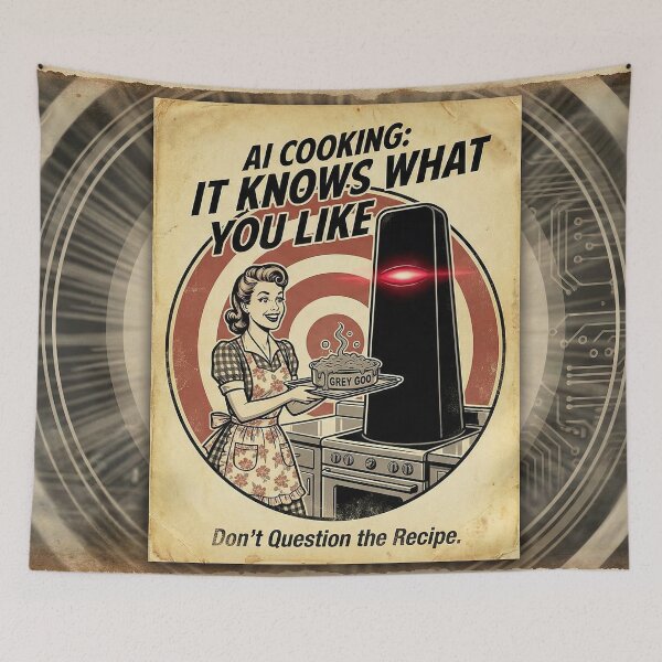 Item preview, AI Cooking: It Knows What You Like designed and sold by SavinMercantile.