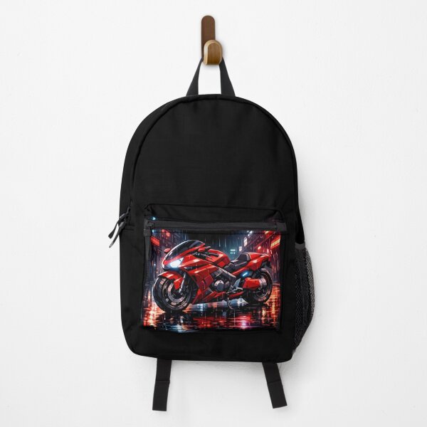 Item preview, Red Motorcycle Legacy designed and sold by KawaiiOrbit.