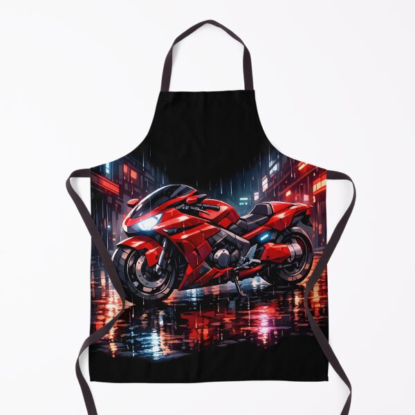 Item preview, Red Motorcycle Legacy designed and sold by KawaiiOrbit.