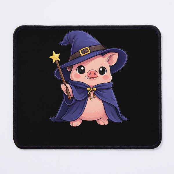 Item preview, Cute Pig Wizard designed and sold by ChrisCandle.