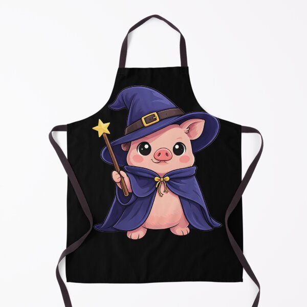 Item preview, Cute Pig Wizard designed and sold by ChrisCandle.