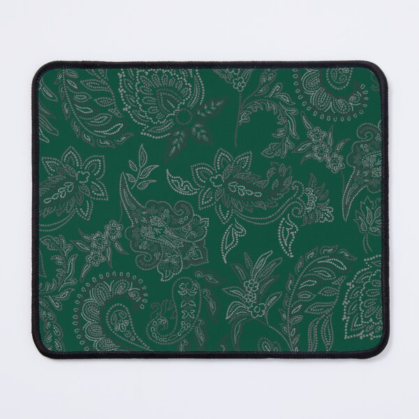 Item preview, Velvet Bloom-Emerald Grove-Teal Canopy designed and sold by Fabricatemyart.