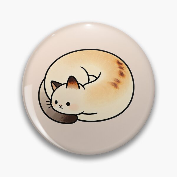 Item preview, kitten bagel designed and sold by SoftMintStudio.
