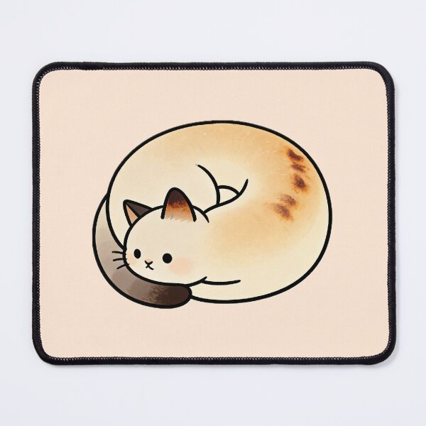 Item preview, kitten bagel designed and sold by SoftMintStudio.