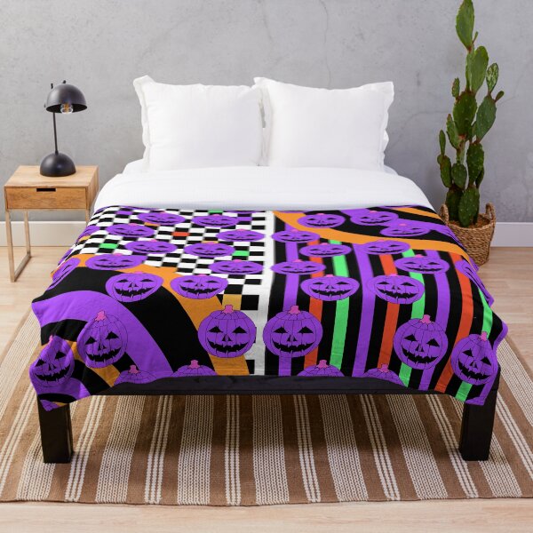 Item preview, Purple Pumpkin 80's Retro  designed and sold by kitschandkawaii.