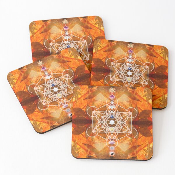 Item preview, Kunata - Nature (Archangel Sandalphon & Archangel Roquiel ) Earth Star Metatrons Cube designed and sold by BenitaJayne.