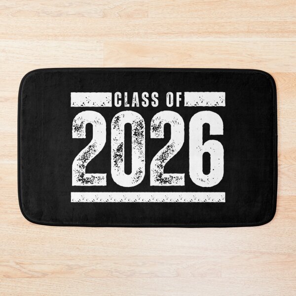 Item preview, Class of 2026 – Bold Graduation Design with Distressed Vintage Style for Seniors and Grads White Bars & Font designed and sold by GFamilyC.