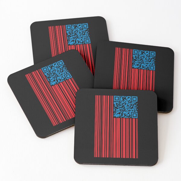 Item preview, Barcode QR Flag designed and sold by The Common Tee.