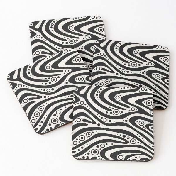 Item preview, Zebra Flow – Organic Stripe Seamless Pattern designed and sold by annenambiro.