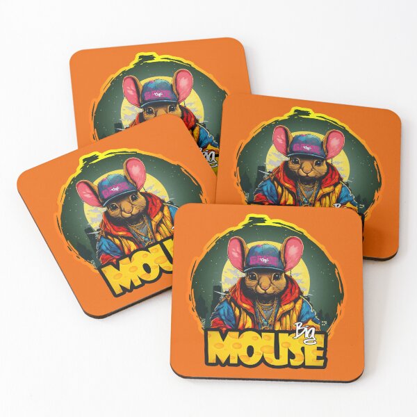 Artikelvorschau, Big mouse - Urban Graffiti Street Art Rat Sticker entworfen und verkauft von Topoartispp.