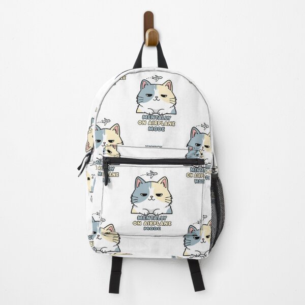 Item preview, Mentally on Airplane Mode Cat designed and sold by artaipix.