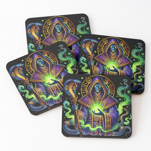 Item preview, The Serpent Sigil Sorcerer designed and sold by TheInkRaven.
