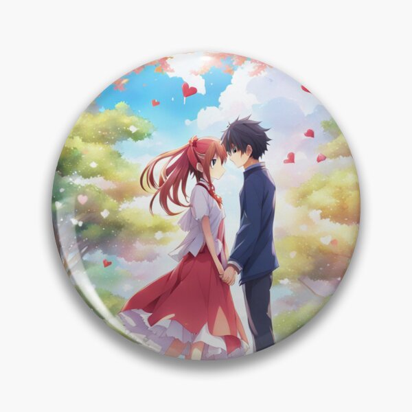 Item preview, Romantic anime scene designed and sold by ArtsJulian.