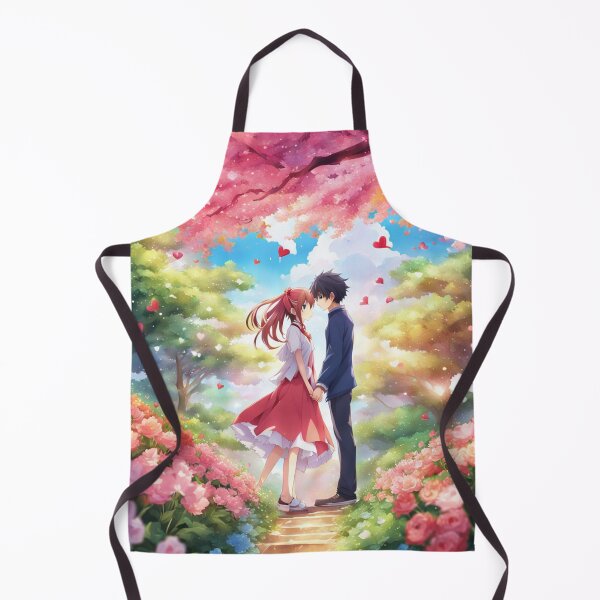 Item preview, Romantic anime scene designed and sold by ArtsJulian.
