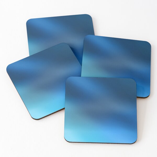 Item preview, Cobalt Blue, Gray and Aqua Abstract Glow  designed and sold by Christina Katson.