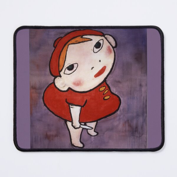 Item preview, yoshitomo nara girl with knife designed and sold by plantrobert.