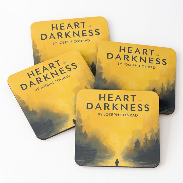 Item preview, 'Heart of Darkness' a novel by Joseph Conrad designed and sold by Filologica.