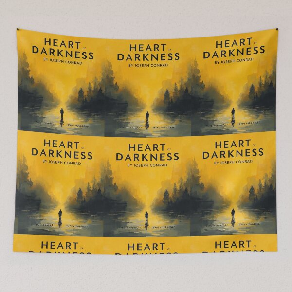 Item preview, 'Heart of Darkness' a novel by Joseph Conrad designed and sold by Filologica.