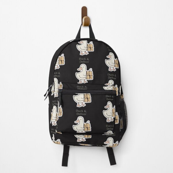 Item preview, Cute Duck & Deliver - Animal Humor Art designed and sold by Designorado.