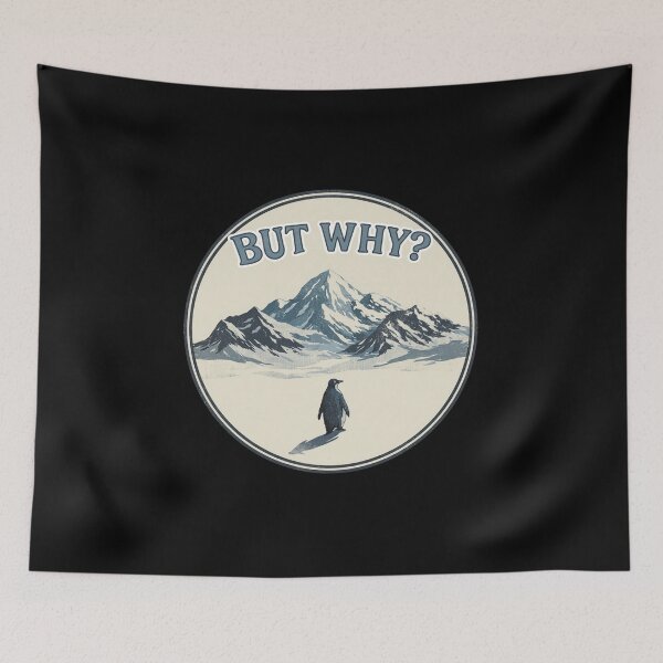 Item preview, Penguin-But-Why designed and sold by shoppou.